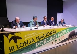 La Junta anuncia en Córdoba una línea de ayudas específicas para el sector del porcino ibérico