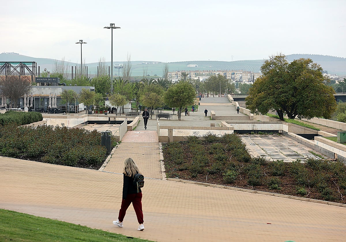 Balcón del Guadalquivir, donde se construirá el tanque de tormentas
