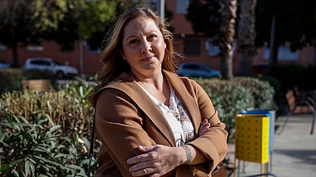 La madre con dos hijos que sufren TEA.
