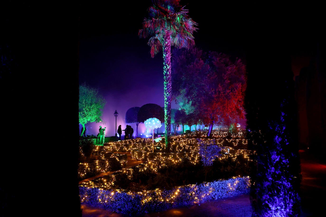 El deslumbrante espectáculo nocturno del Alcázar de Córdoba, en imágenes