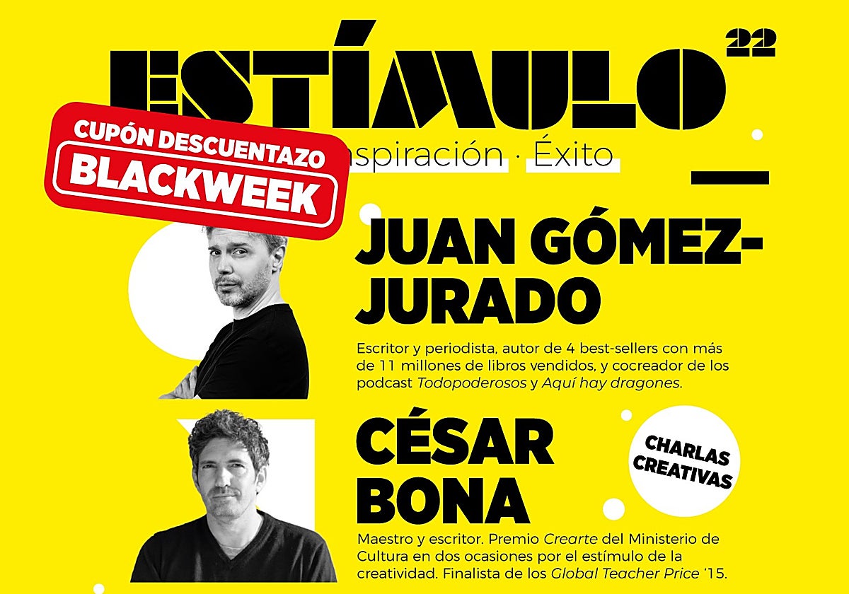 Cartel promocional del evento Estímulo Valencia 2022