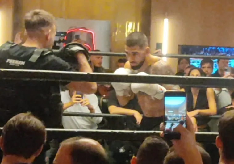 Ilia Topuria deja su sello en Madrid antes de viajar a Las Vegas para enfrentarse a Bryce Mitchell en el UFC 282