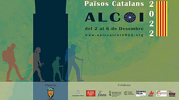 Cartel anunciador del encuentro, con los logotipos oficiales de la Generalitat Valenciana y otros organismos públicos.