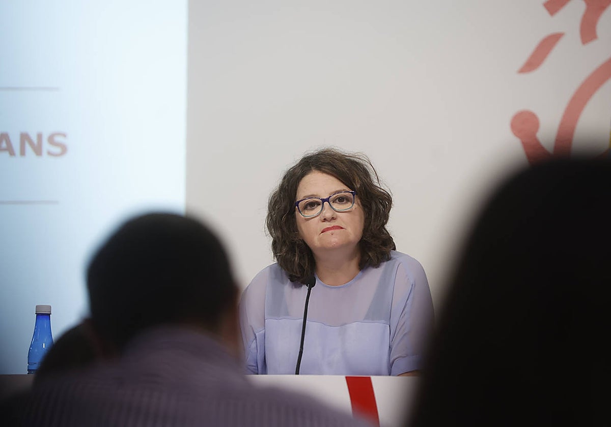 Imagen de archivo de la exvicepresidenta de la Generalitat Valenciana Mónica Oltra