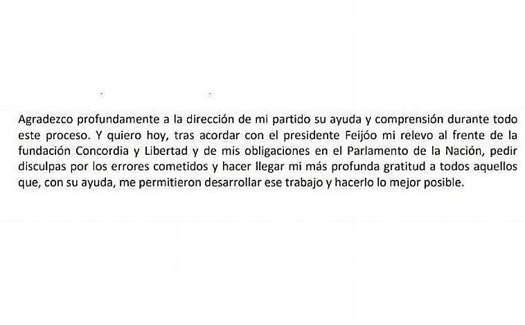 Imagen - Carta de Suárez Illana