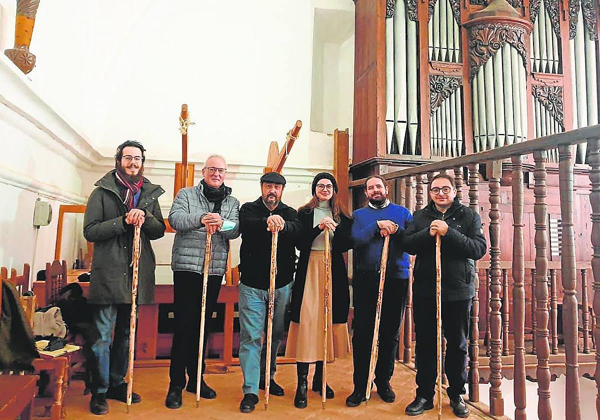 Organistas participantes en las jornadas del pasado año