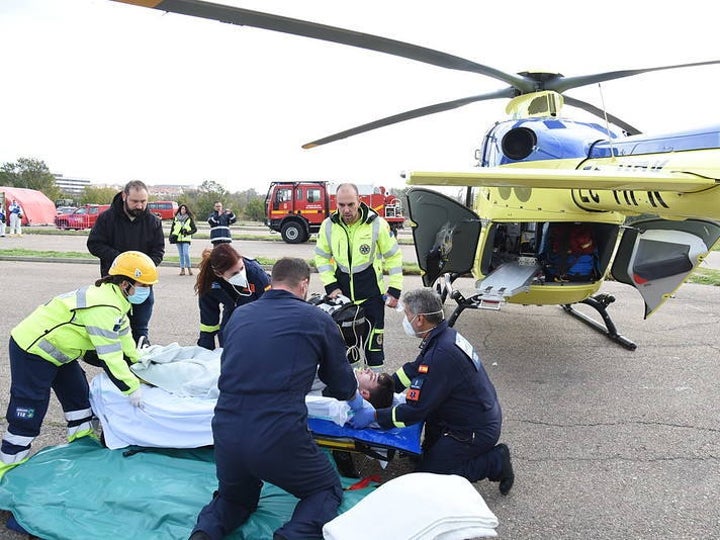 Simulacro en Toledo ante un posible riesgo radiológico