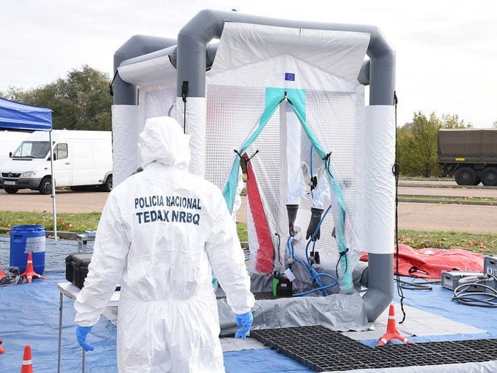 Simulacro en Toledo ante un posible riesgo radiológico