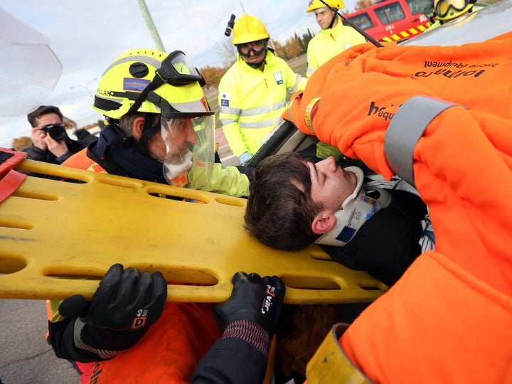 Simulacro en Toledo ante un posible riesgo radiológico