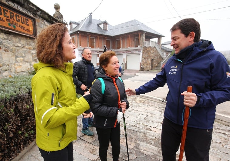 El presidente vuelve al Camino