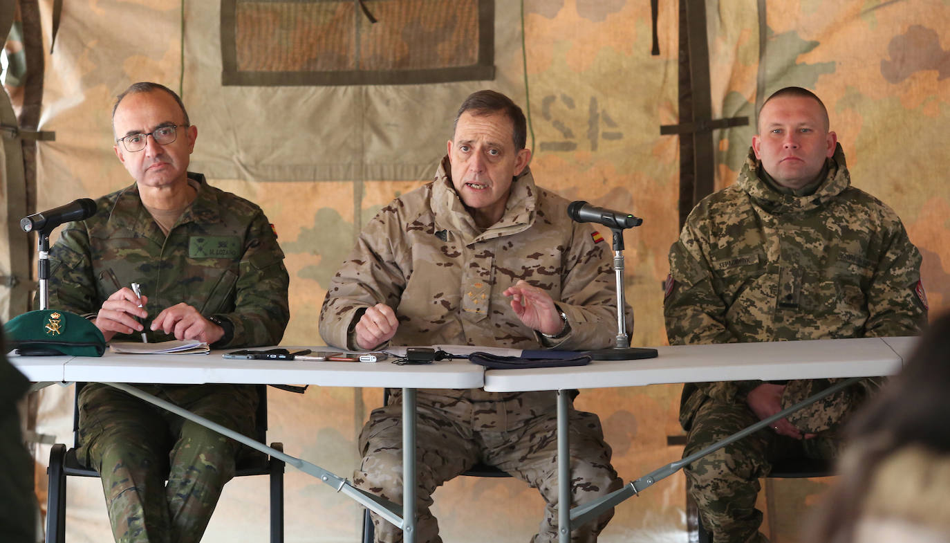 El adiestramiento en Toledo de los soldados ucranianos, en imágenes