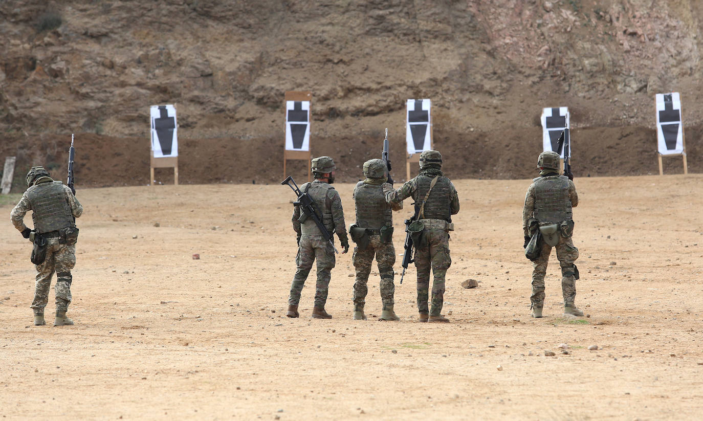El adiestramiento en Toledo de los soldados ucranianos, en imágenes