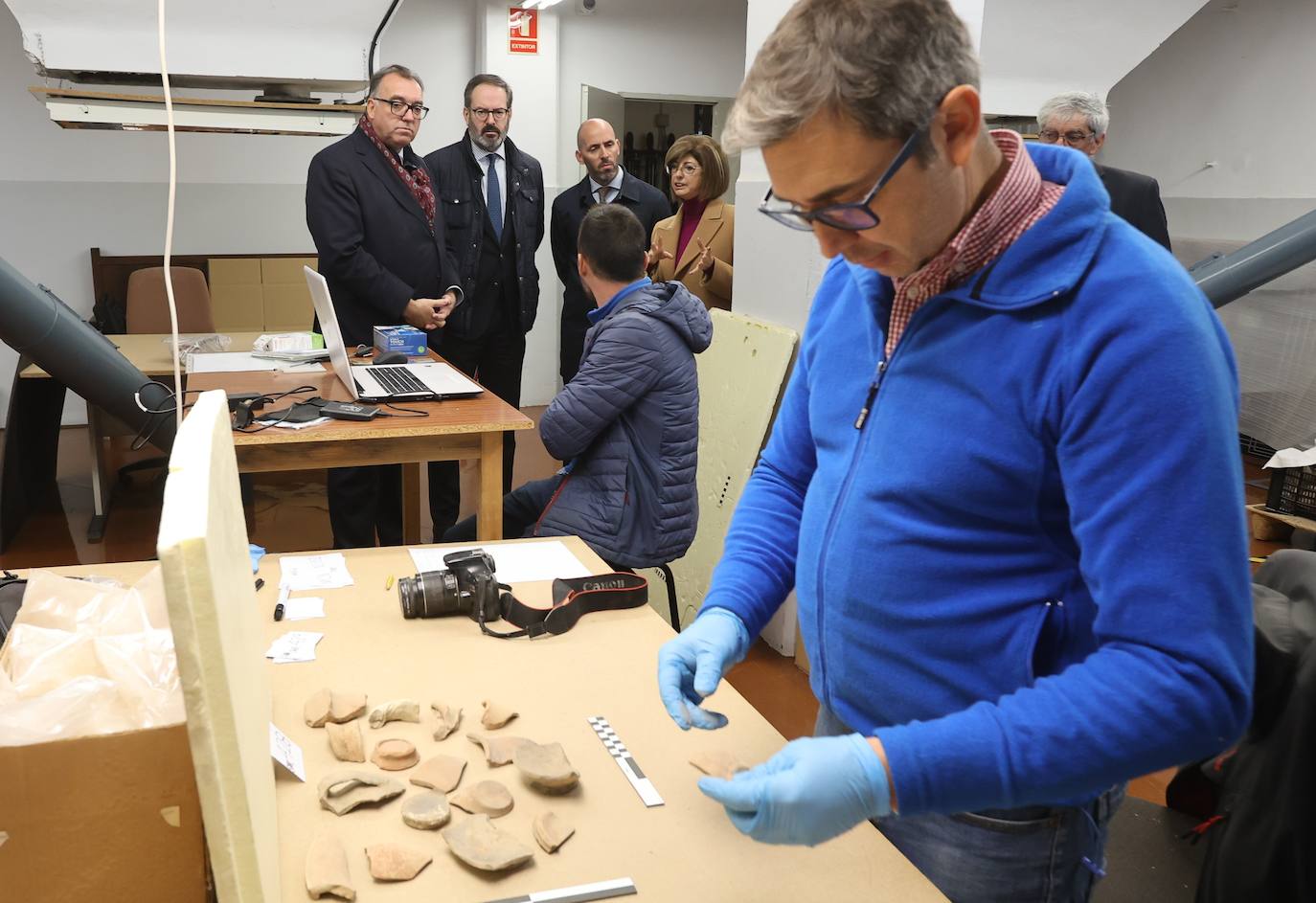 Las primeras imágenes del almacén arqueológico del Silo en Córdoba