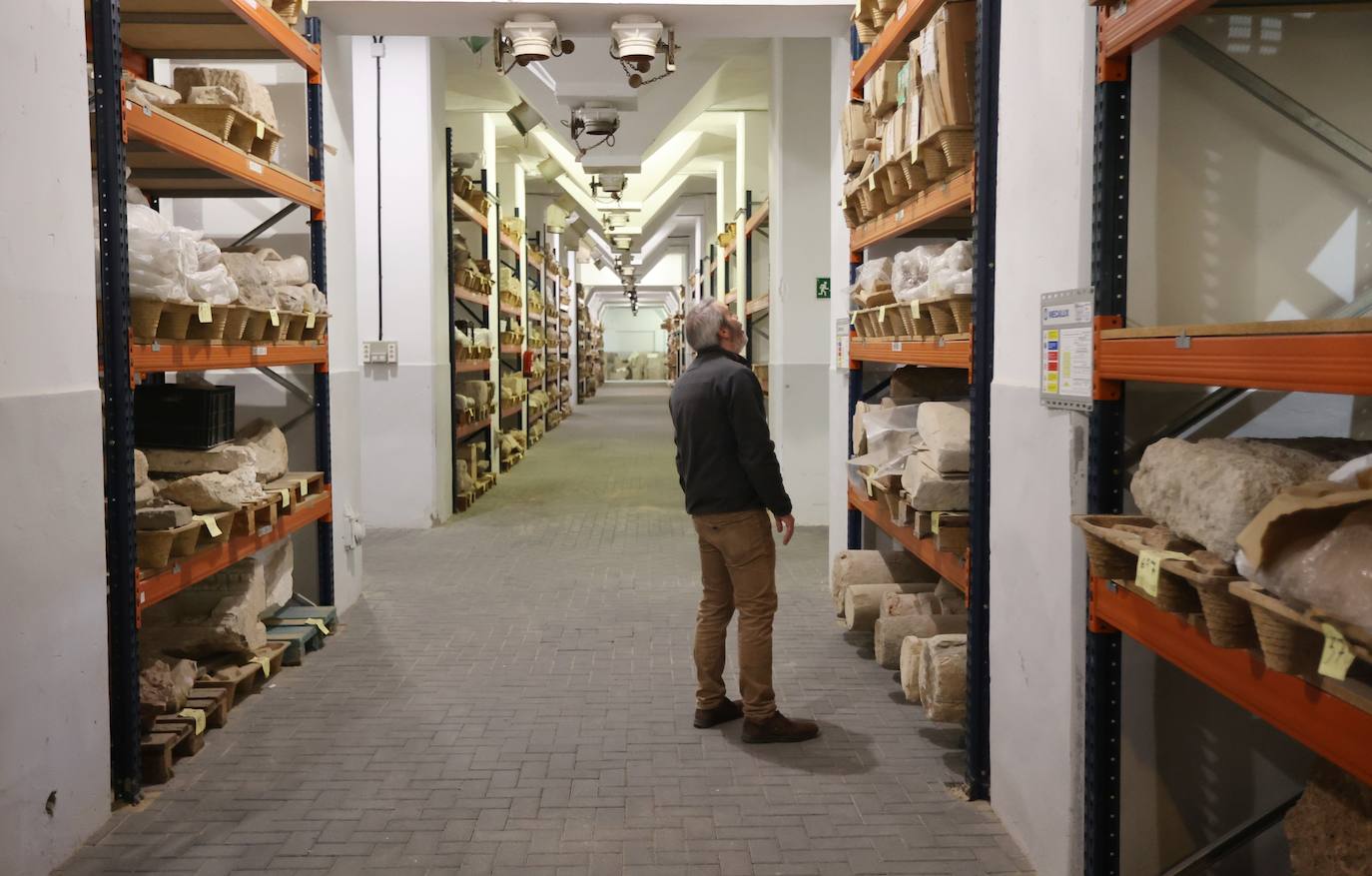 Las primeras imágenes del almacén arqueológico del Silo en Córdoba