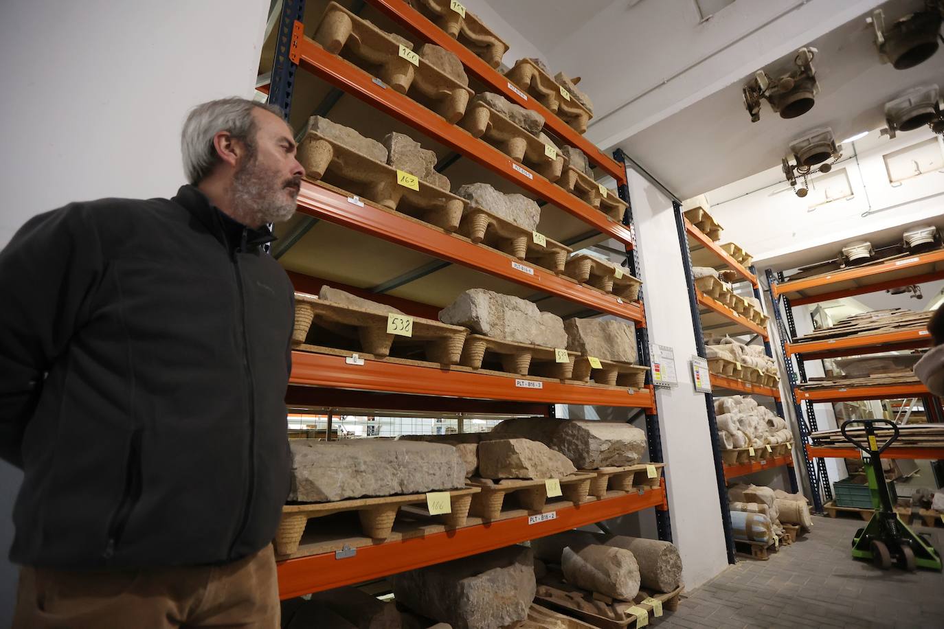 Las primeras imágenes del almacén arqueológico del Silo en Córdoba