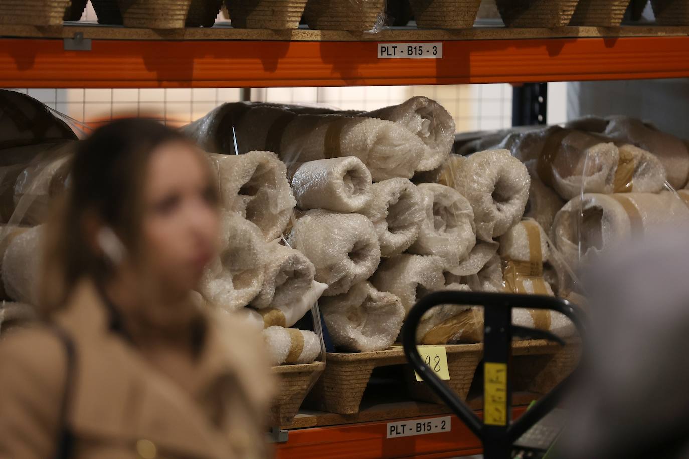 Las primeras imágenes del almacén arqueológico del Silo en Córdoba