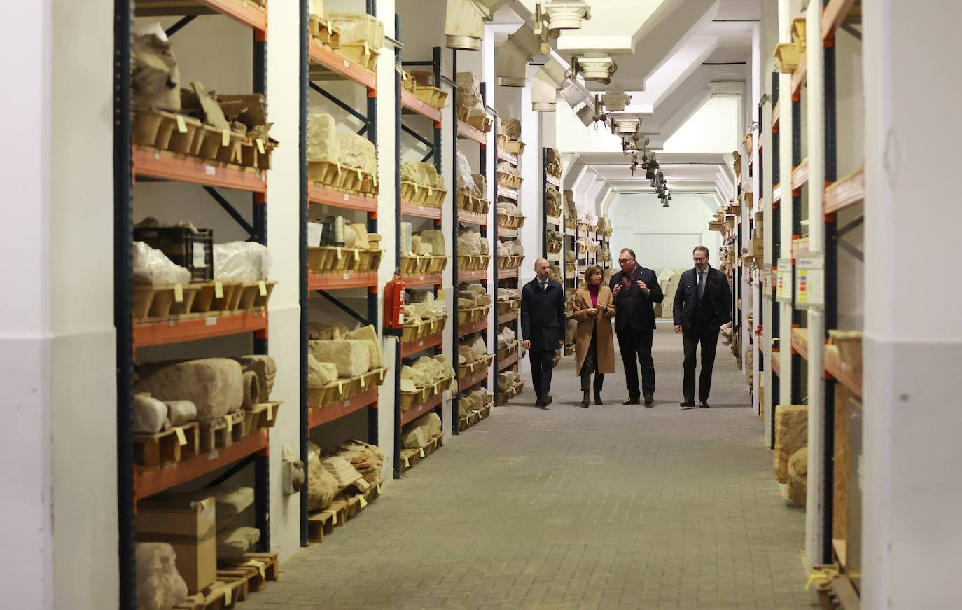 Las primeras imágenes del almacén arqueológico del Silo en Córdoba