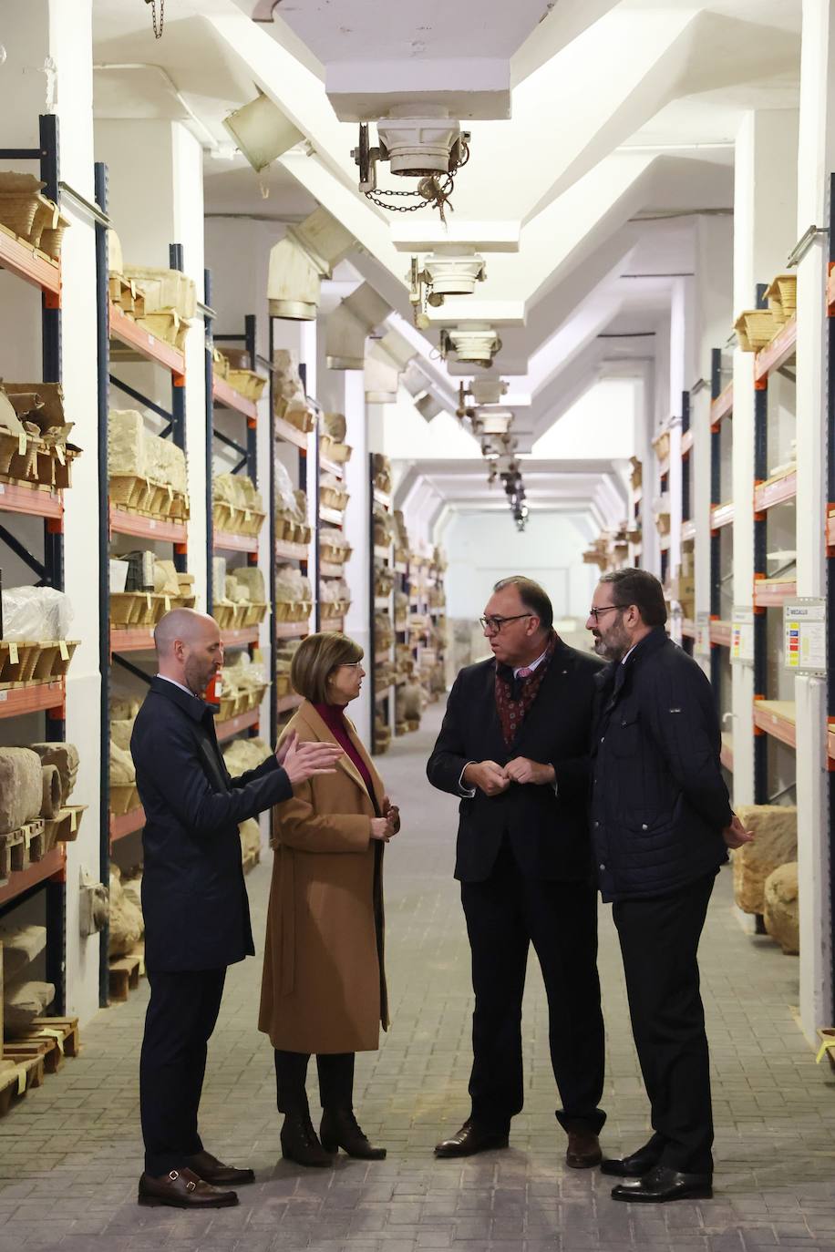 Las primeras imágenes del almacén arqueológico del Silo en Córdoba