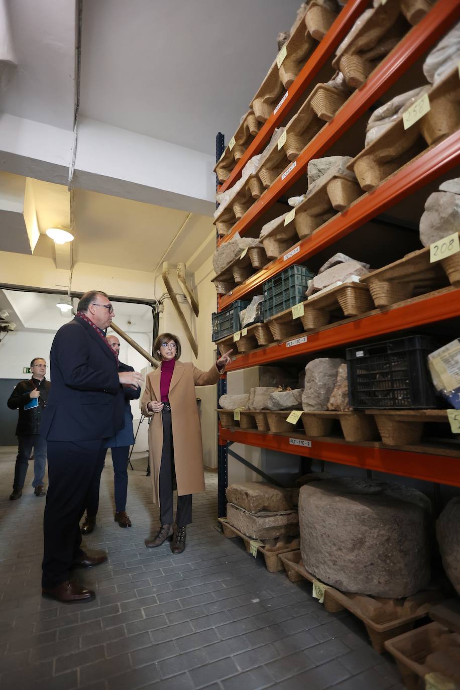 Las primeras imágenes del almacén arqueológico del Silo en Córdoba