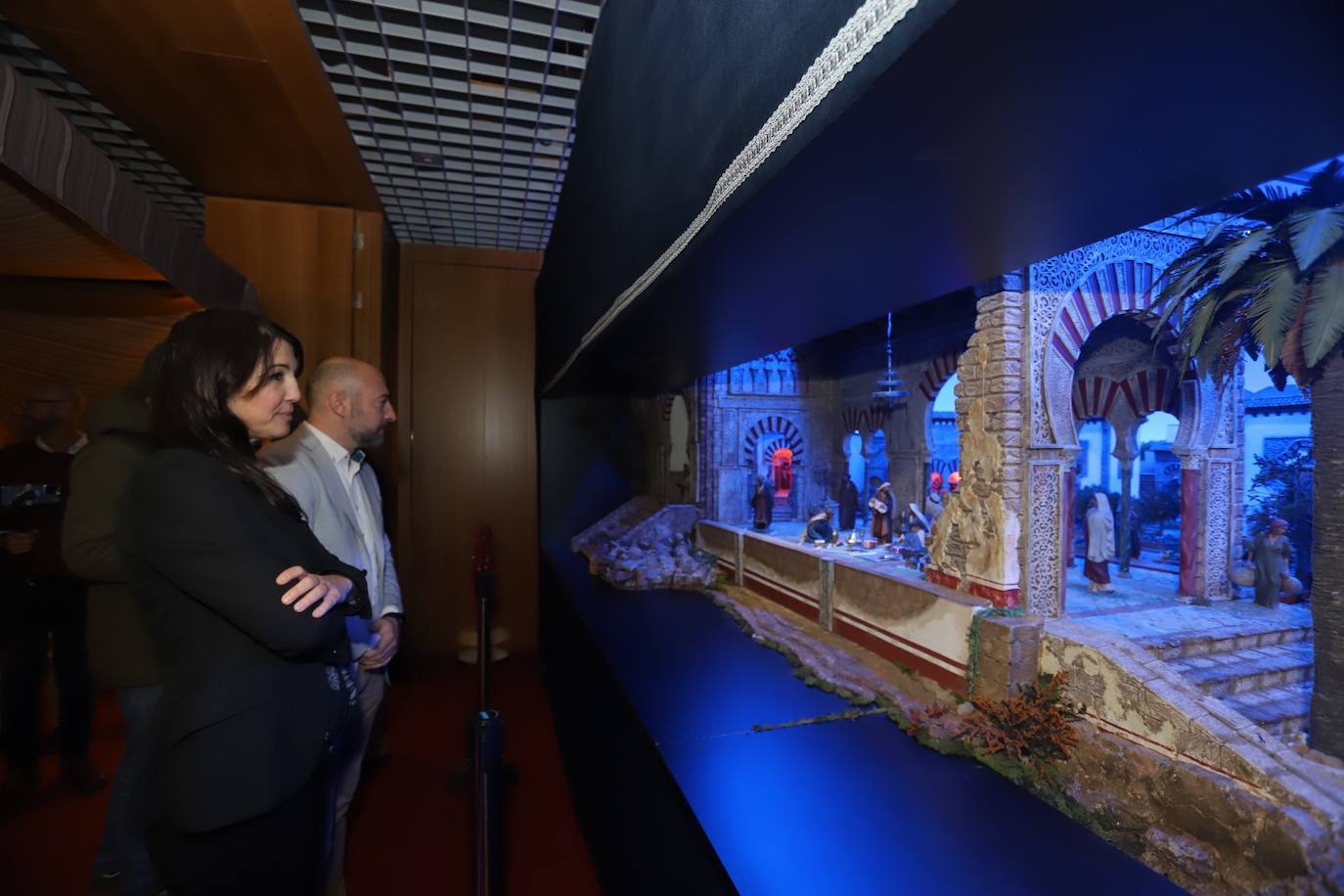 El Belén inspirado en Medina Azahara de la Fundación Cajasol en Córdoba, en imágenes