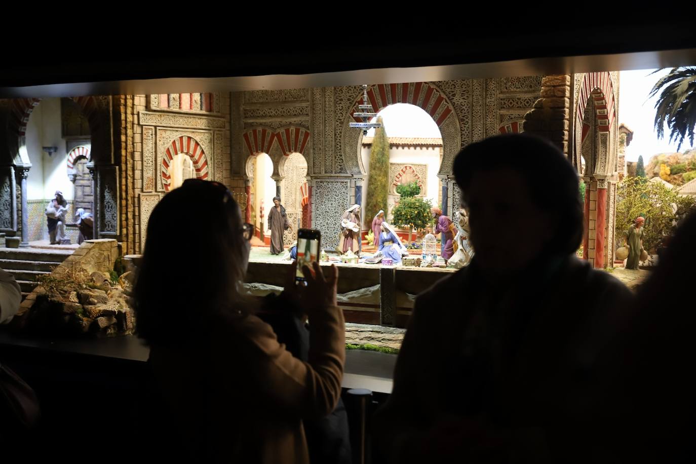 El Belén inspirado en Medina Azahara de la Fundación Cajasol en Córdoba, en imágenes