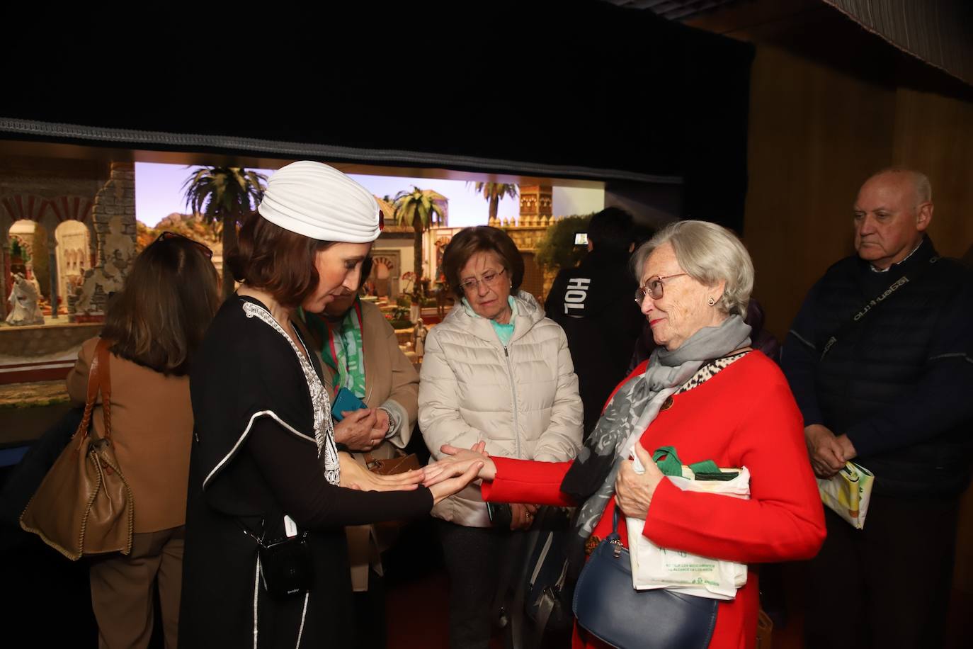 El Belén inspirado en Medina Azahara de la Fundación Cajasol en Córdoba, en imágenes