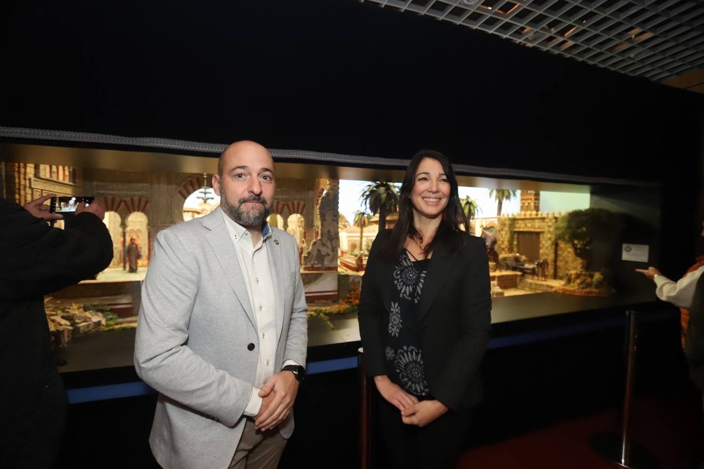 El Belén inspirado en Medina Azahara de la Fundación Cajasol en Córdoba, en imágenes