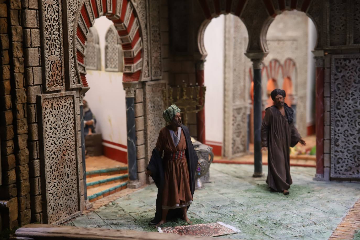 El Belén inspirado en Medina Azahara de la Fundación Cajasol en Córdoba, en imágenes