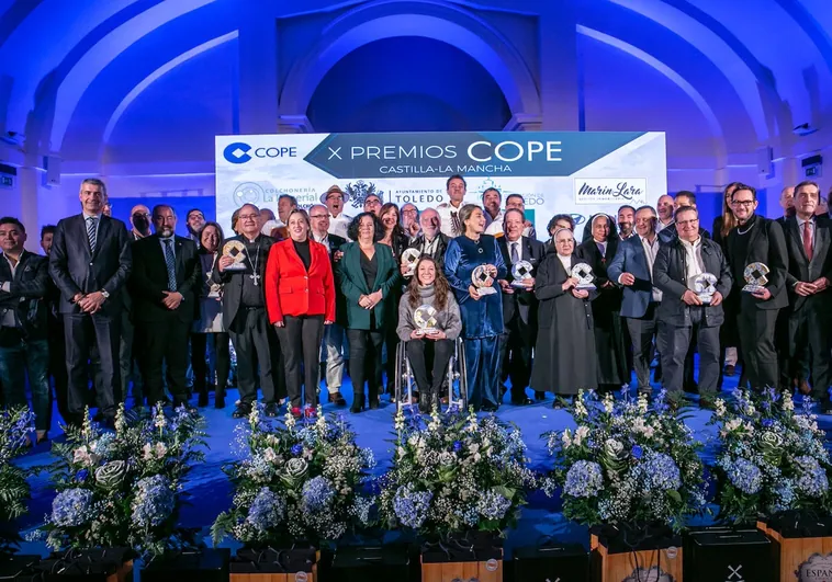 Éxito de la X edición de los premios COPE de Castilla-La Mancha