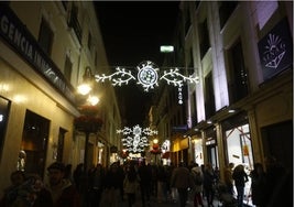 Las mejores imágenes del alumbrado de Navidad en las calles de Córdoba