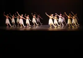 El ballet solidario de la escuela de Maruja Caracuel por Manos Unidas, en imágenes