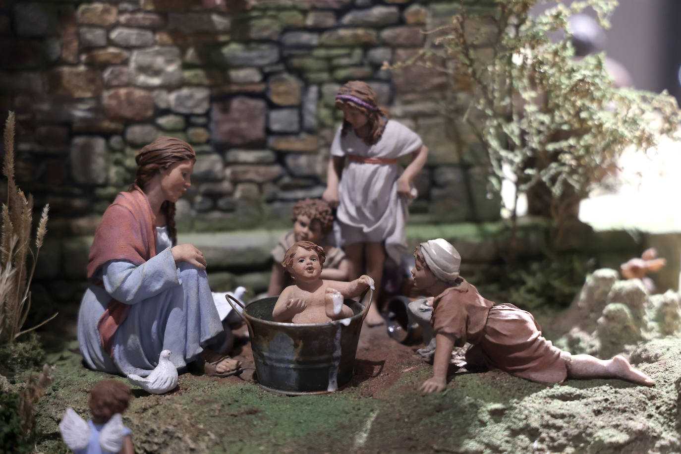 Los Nacimientos participantes en el XLI Concurso de Belenes de Cajasur, en imágenes