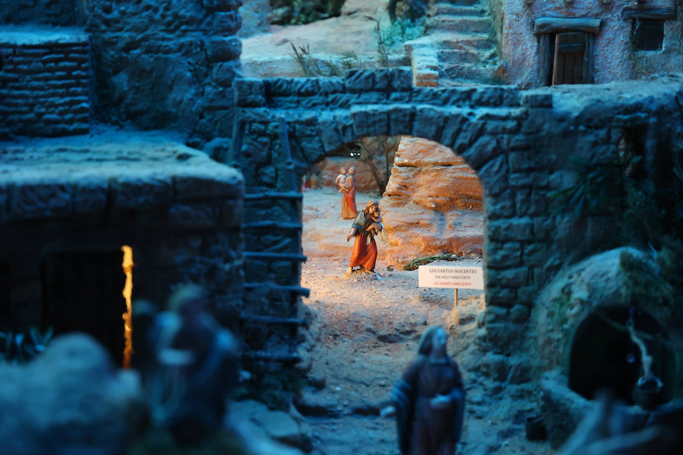 Los Nacimientos participantes en el XLI Concurso de Belenes de Cajasur, en imágenes