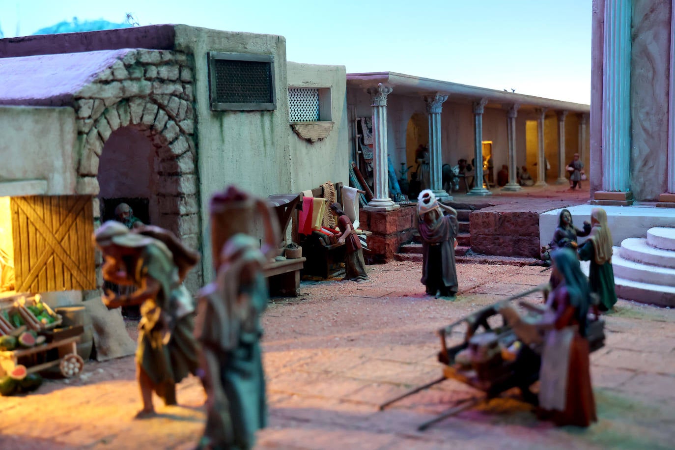 Los Nacimientos participantes en el XLI Concurso de Belenes de Cajasur, en imágenes