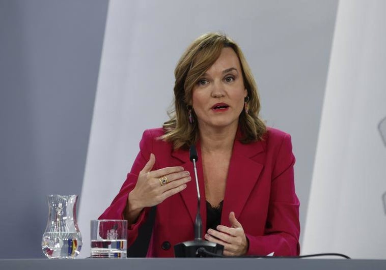 Pilar Alegría: «Leguina va a estar más tranquilo fuera del PSOE»