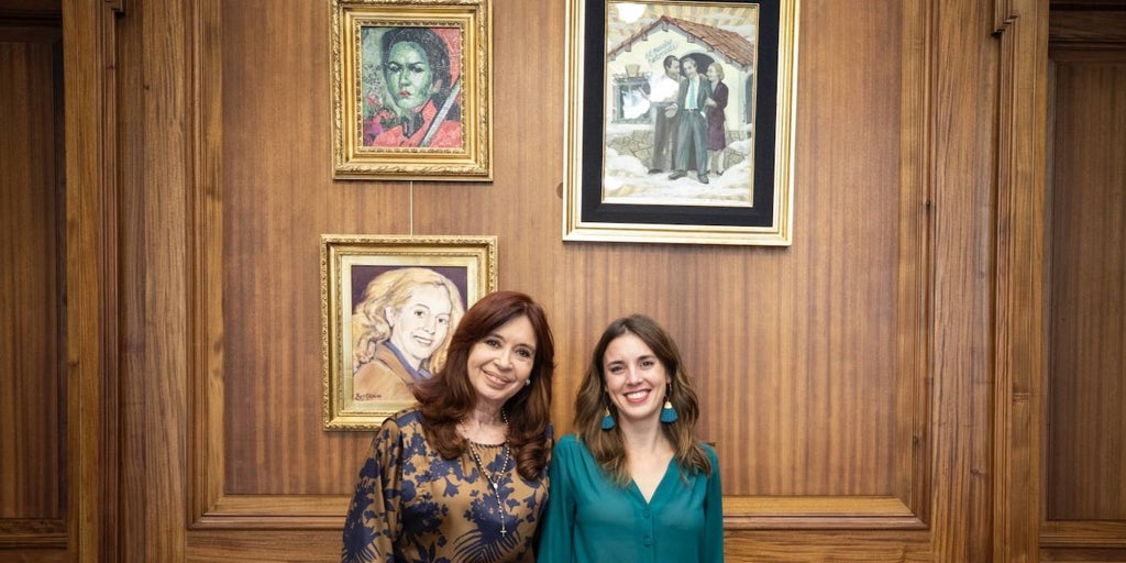 Irene Montero vetó a la embajadora española en su encuentro oficial con  Kirchner