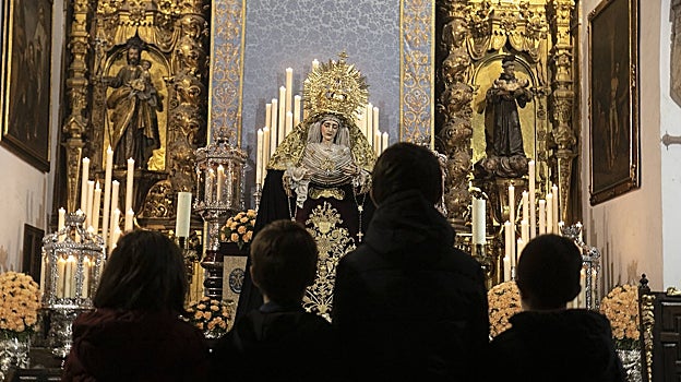 La Virgen del Dulce Nombre, en veneración