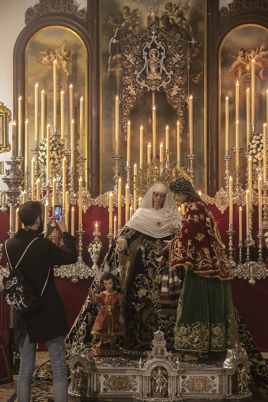 Las veneraciones a la Virgen por la Inmaculada en Córdoba, en imágenes
