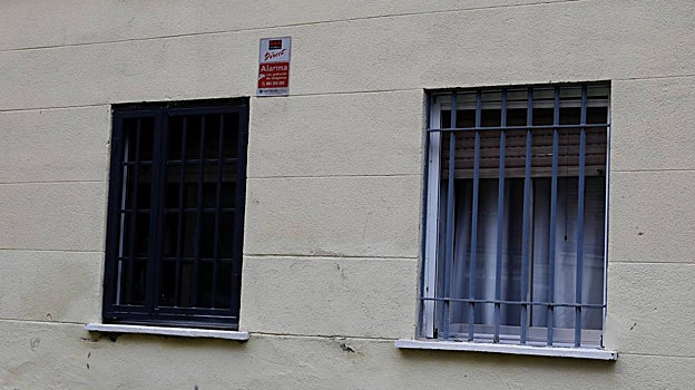 Otra de las casas en las que han instalado una alarma