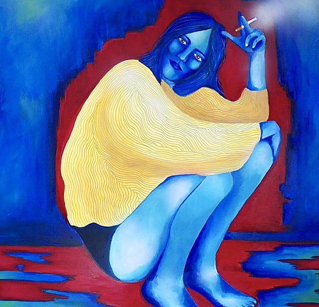 &#039;Una noche en el infierno&#039;: la artista madrileña que retrata la cruda realidad de la Cañada Real