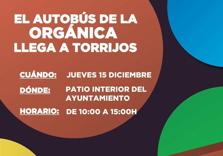 Torrijos, próxima parada del «autobús de la orgánica»