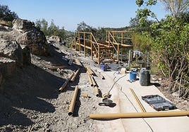 Las visitas al Cerro de la Merced de Cabra, en el arraque de 2023