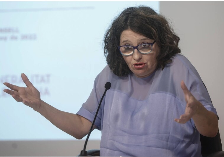 La normativa del Ministerio de Trabajo permite a Mónica Oltra cobrar 1.300 euros de paro