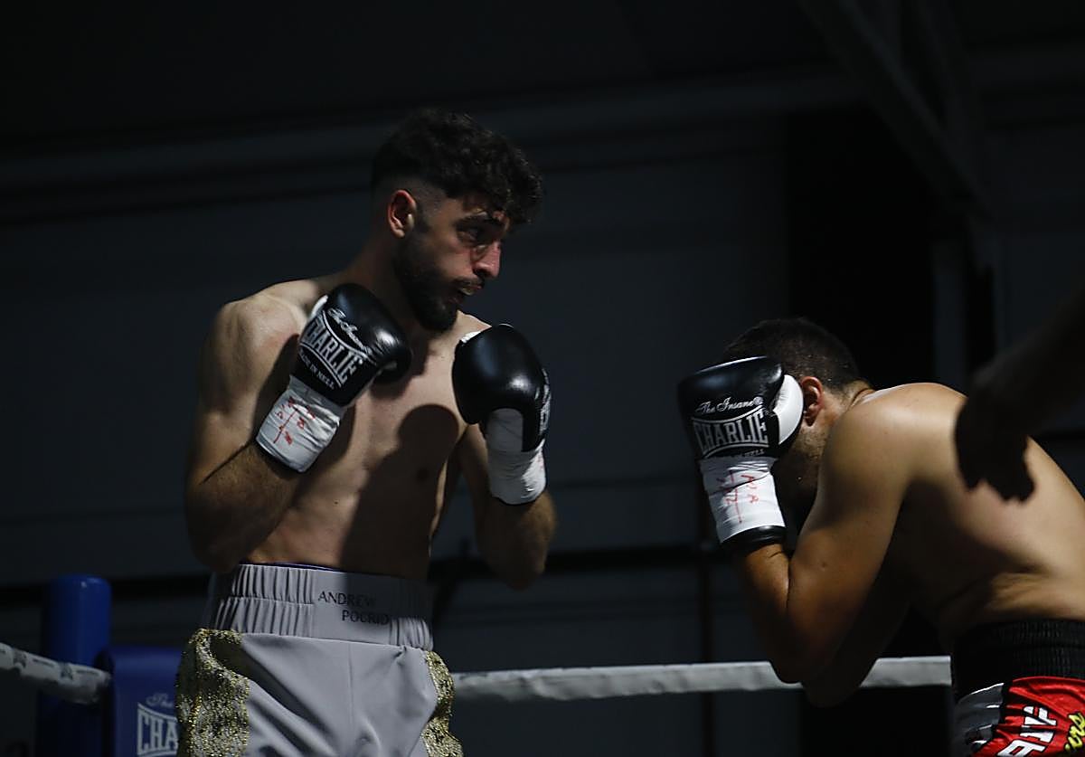 El boxeador cordobés José Luis Navarro Jr 'El Cazador Jr', en Córdoba