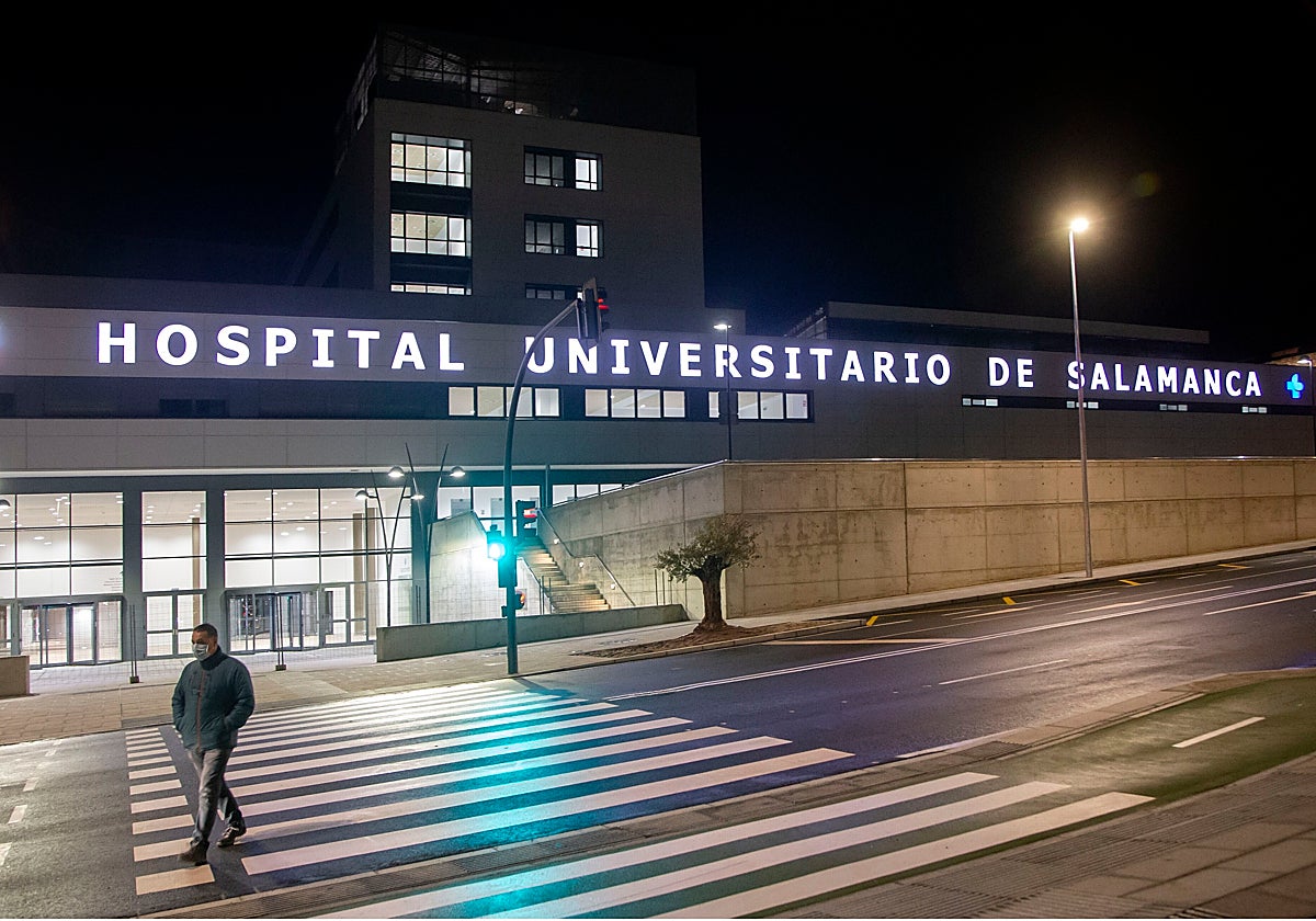El Hospital Universitario de Salamanca en una imagen de archivo