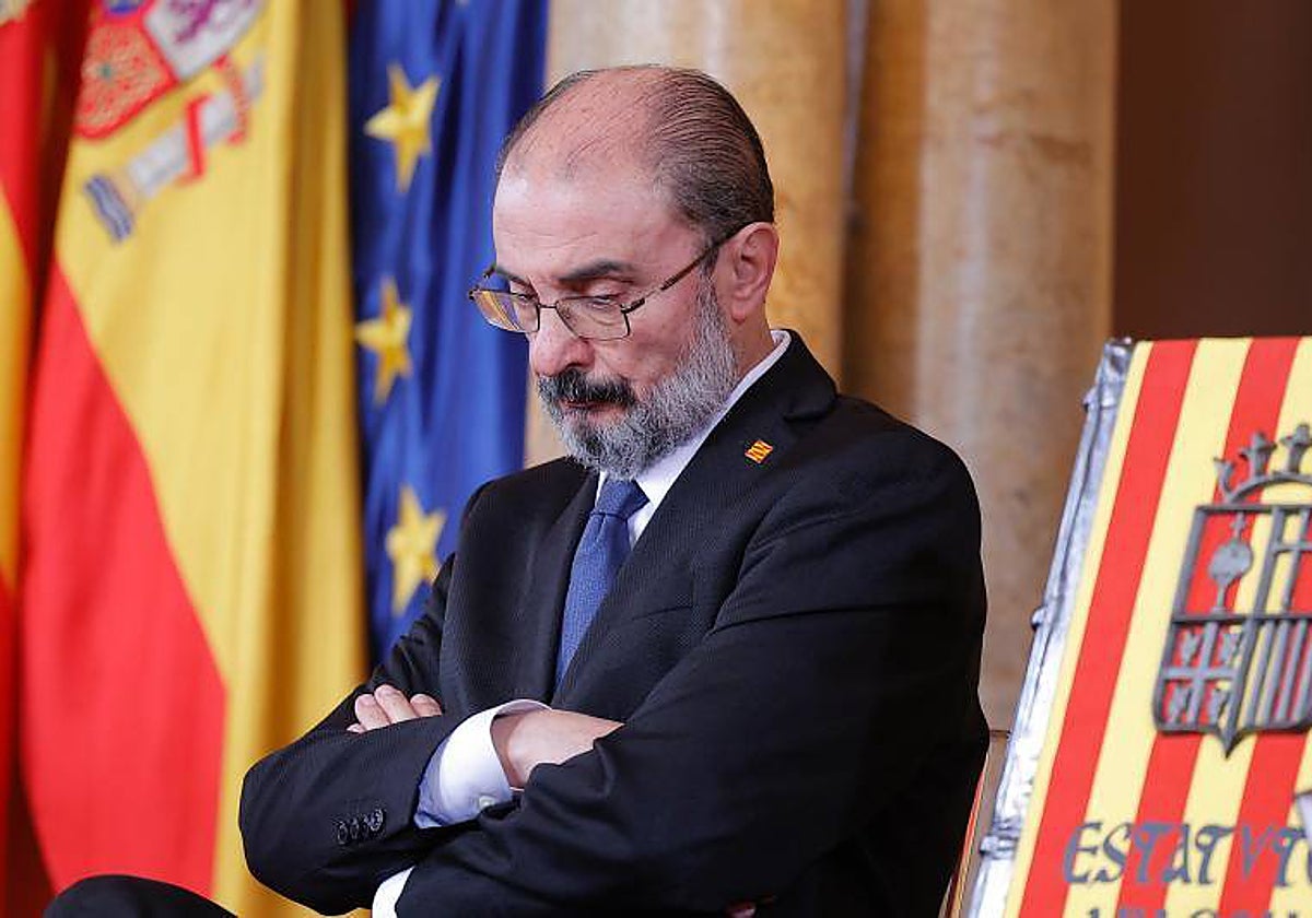 Javier Lambán, presidente de Aragón y líder regional del PSOE