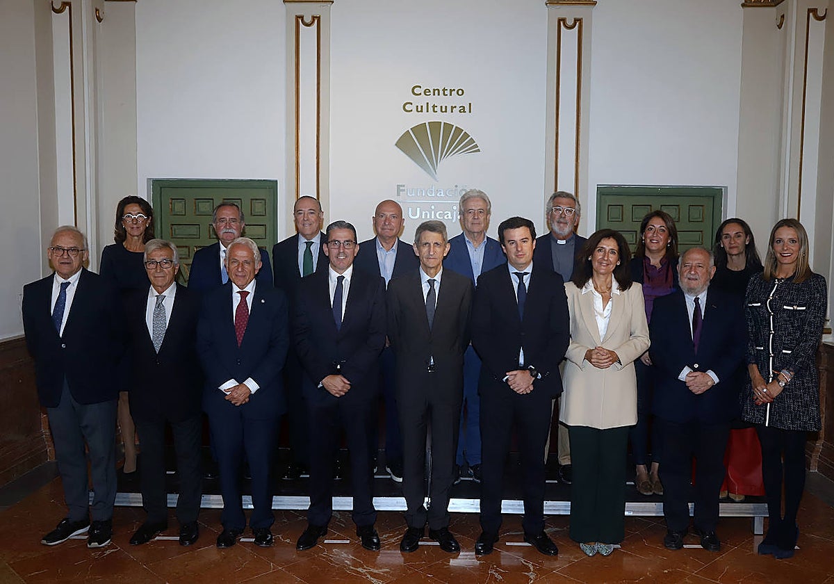 Patronato de la Fundación Unicaja en su reunión del pasado noviembre