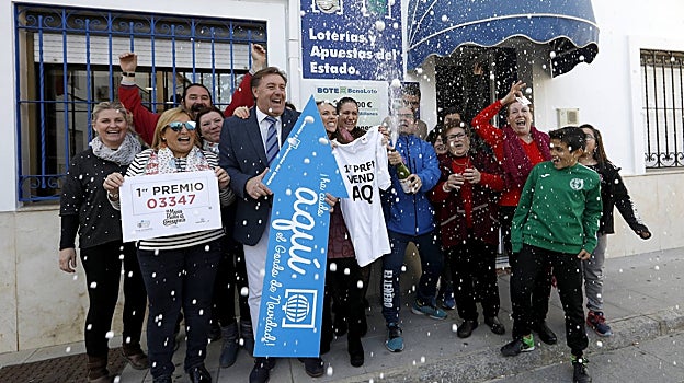 Celebración en La Carlota del Gordo que dejó 1,2 millones en 2018