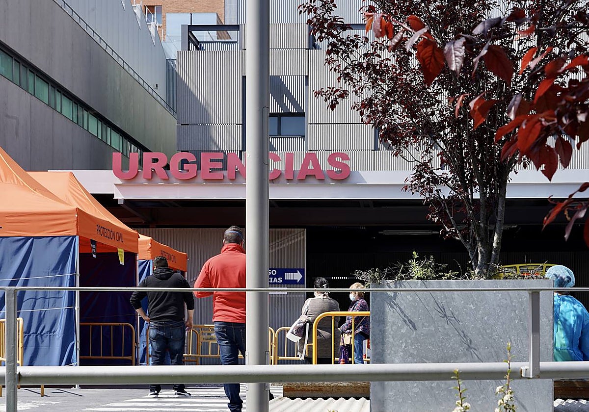 Hospital Clínico de Valladolid, en una imagen de archivo