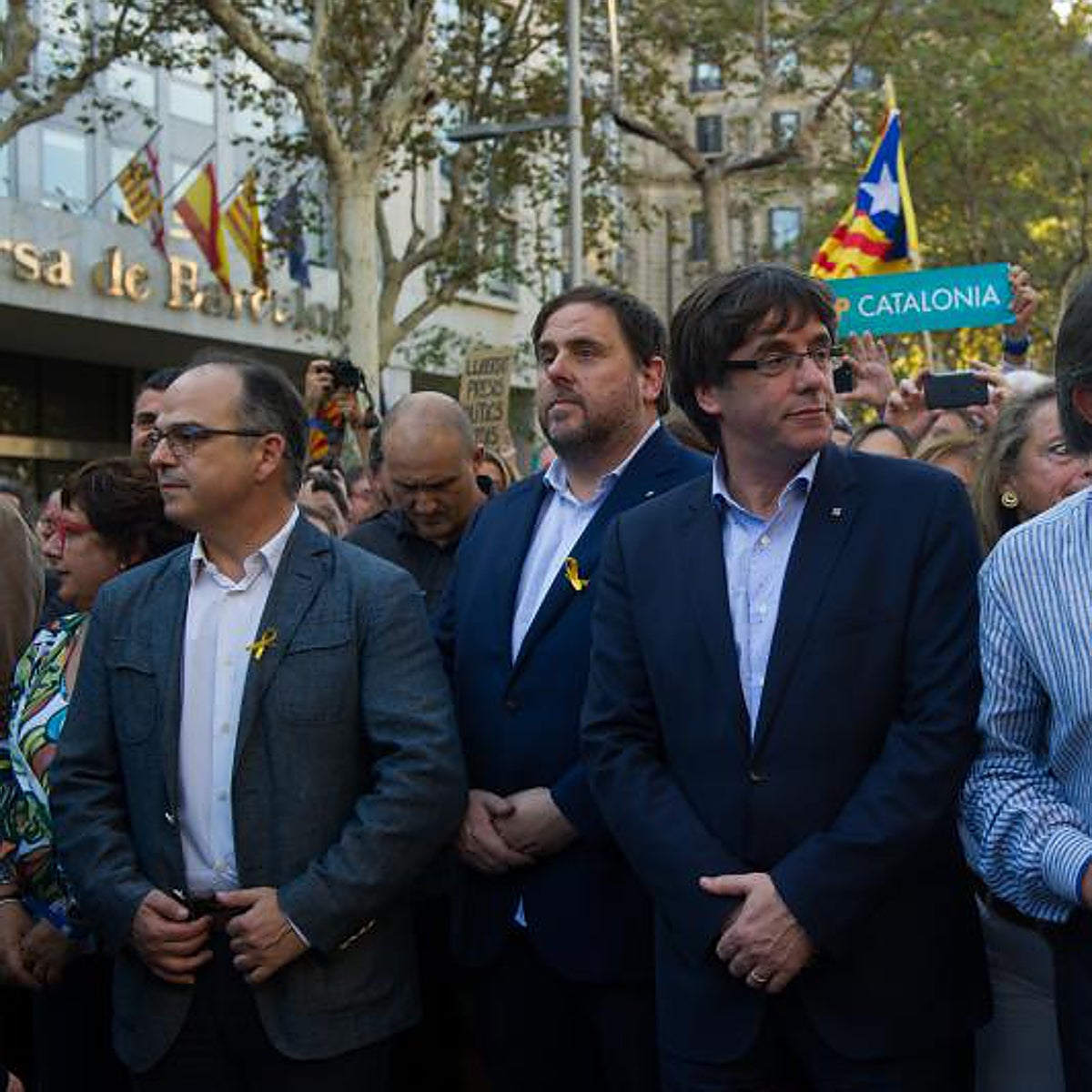 Rebajan otros 336.000 euros a los cabecillas del 'procés' acusados de malversación